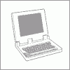 Piktogramm Laptop